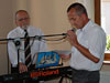 thumbnail of Bride's uncle and singing witness