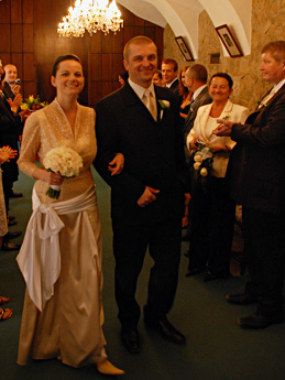 Just married...